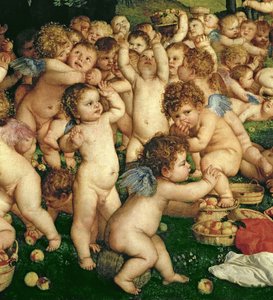 La adoración de Venus, 1519 (detalle)